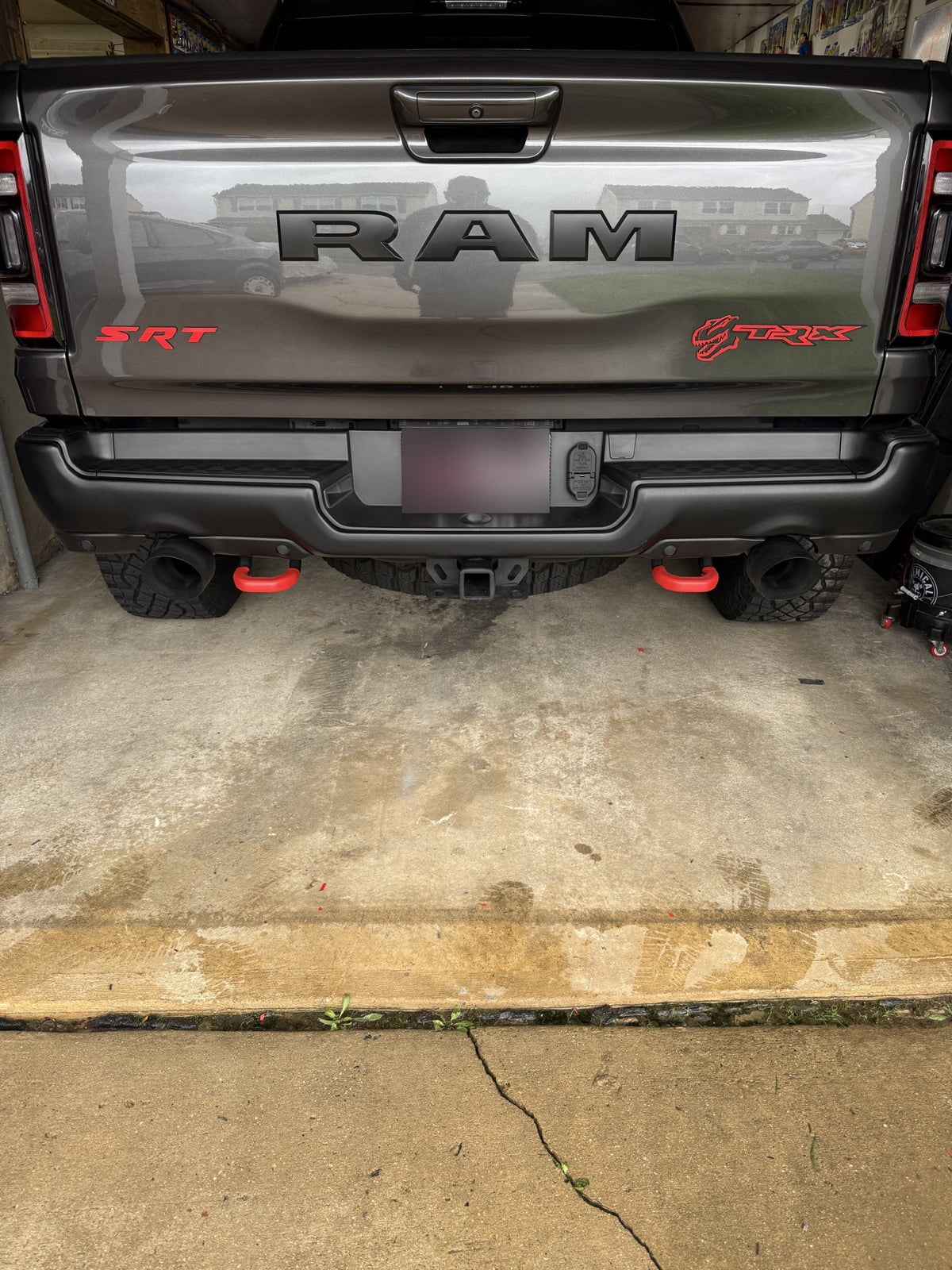 Full rear view with badge package installed