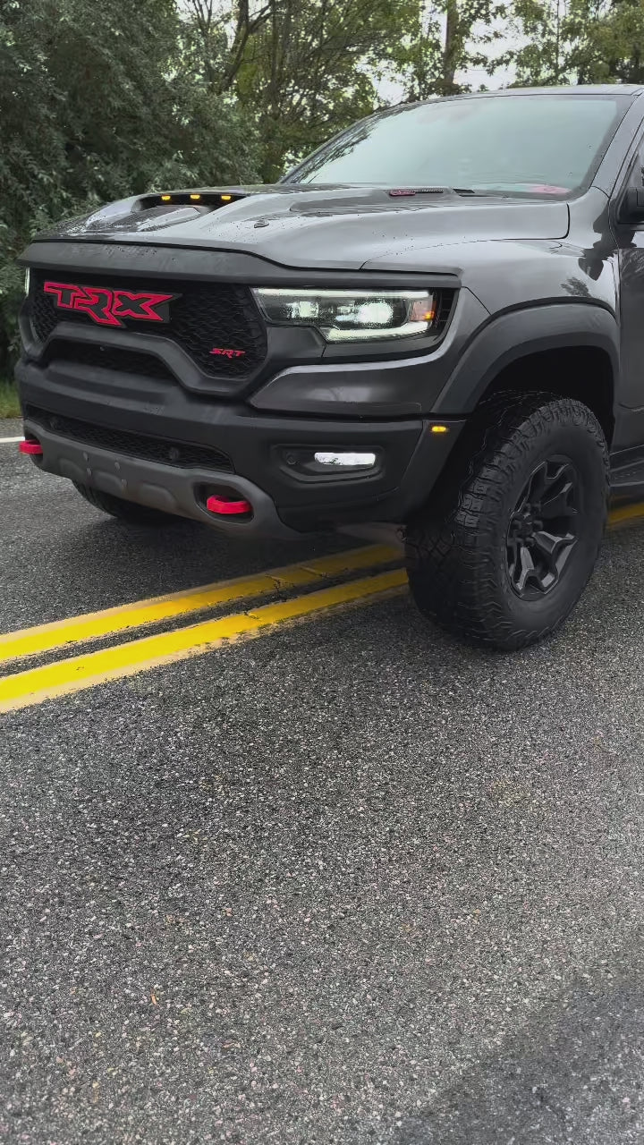 3D Printed 30" TRX Front Grille Badge — Fits Ram TRX (3-Piece)