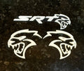 3D Printed SRT-Style Hellcat Badge PAIR — Mirrored (Driver + Passenger Side) — Fits Ram TRX
