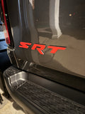 3D Printed SRT-Style Letter Badges — Fits Ram TRX (2-Piece)