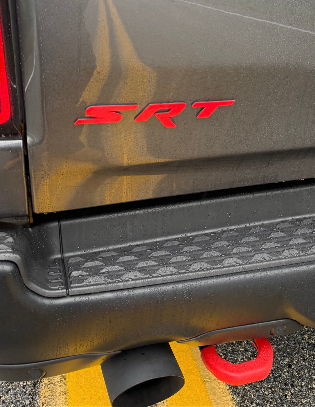3D Printed SRT-Style Letter Badges — Fits Ram TRX (2-Piece)