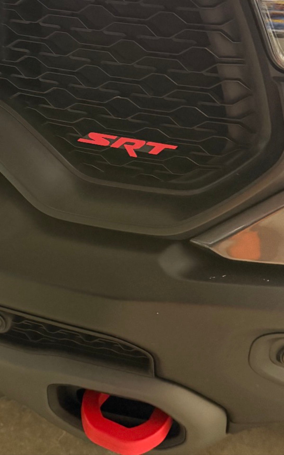 3D Printed SRT-Style Letter Badges — Fits Ram TRX (2-Piece)